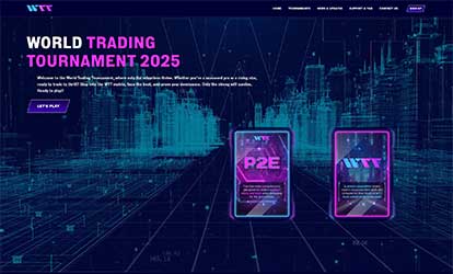 World Trade Tournament website — SSW Solutions portfolio